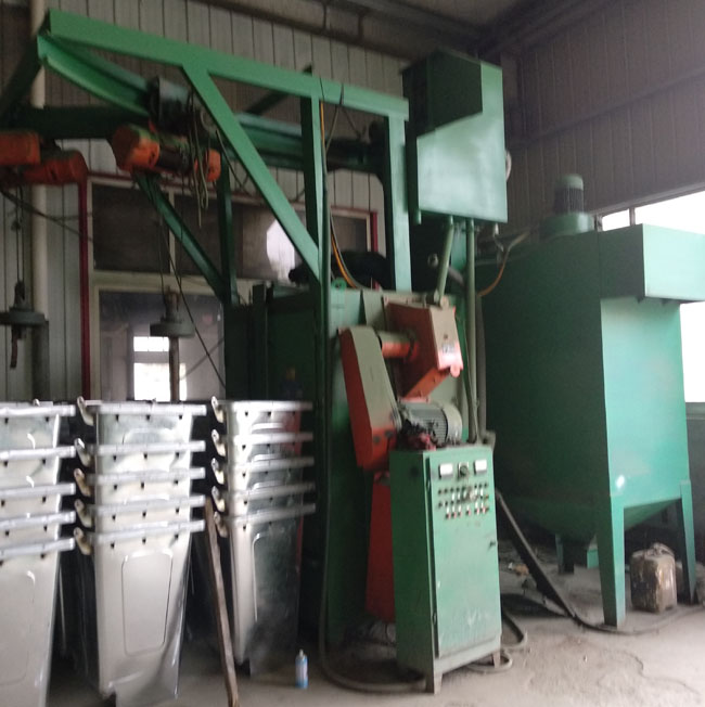 濟南歷下區拋丸機案例現場 濟南歷下區拋丸機案例現場