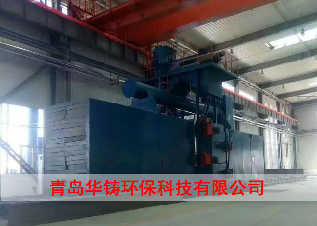 H型鋼拋丸清理機、焊接結構件、鋼結構拋丸機