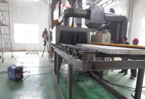 鋁合金膜板拋丸清理機 鋁合金膜板拋丸清理機