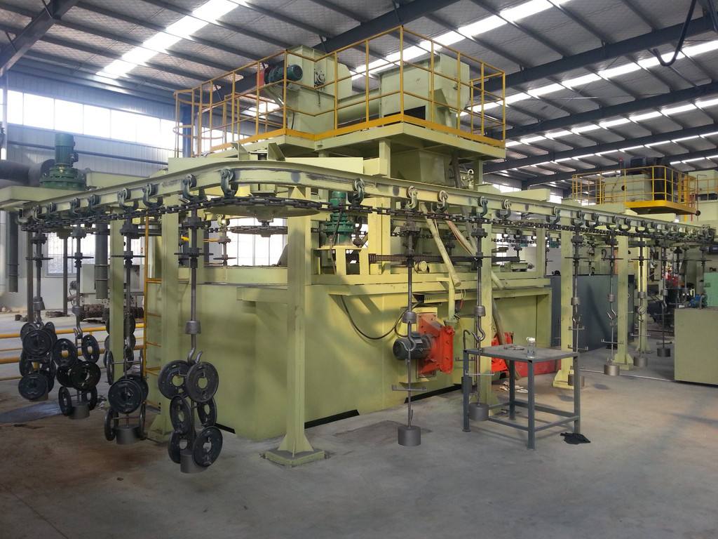 懸鏈步進式拋丸機 懸鏈步進式拋丸機